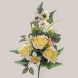 Frontale Rose/Cattleya per 9 • 59 cm