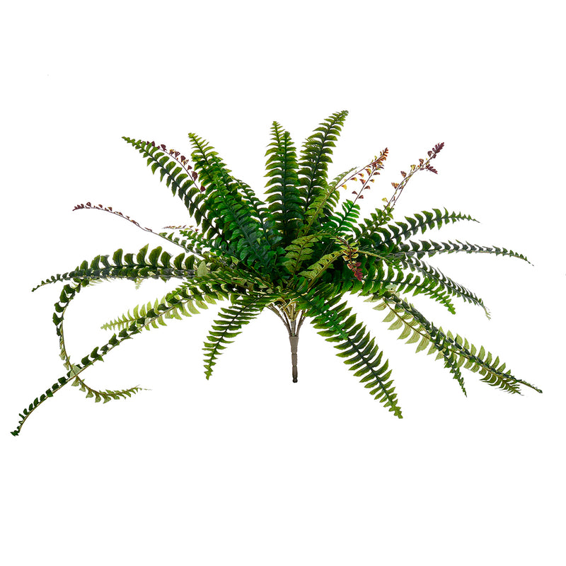 Verde artificiale Felce 42 foglie • 73 cm