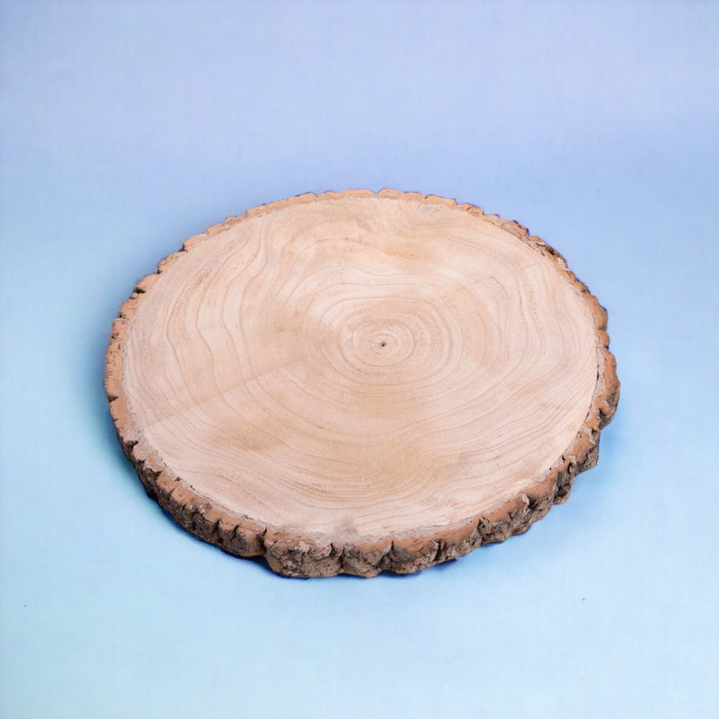 2 Pezzi • Fetta di legno • 2,5 cm