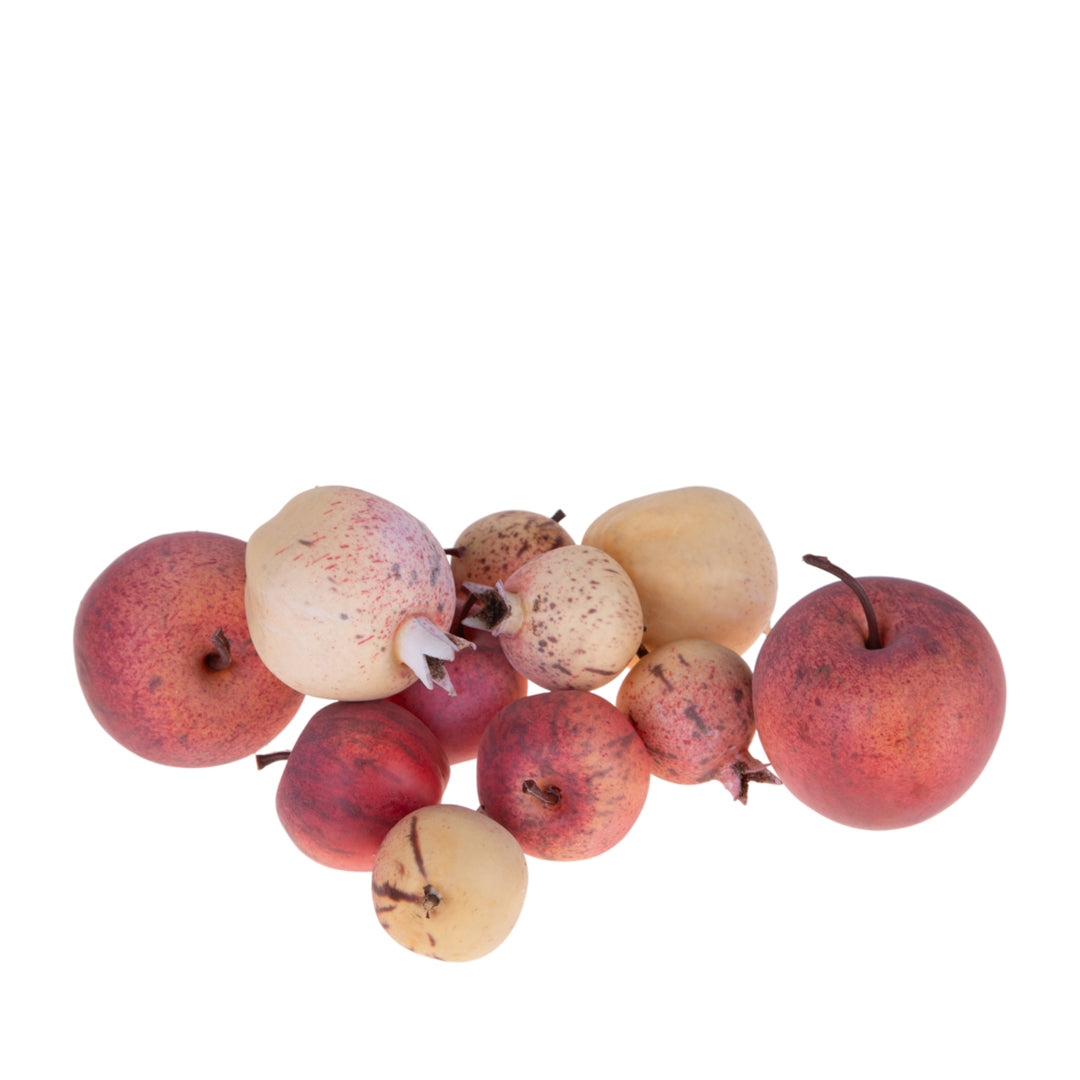 2 Pezzi •  Mele/Melograni 12 Pz assortito  • 6 cm