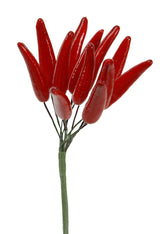 12 Pezzi • Peperoncini 12 confezioni da 12 pezzi artificiale • 14,5 cm