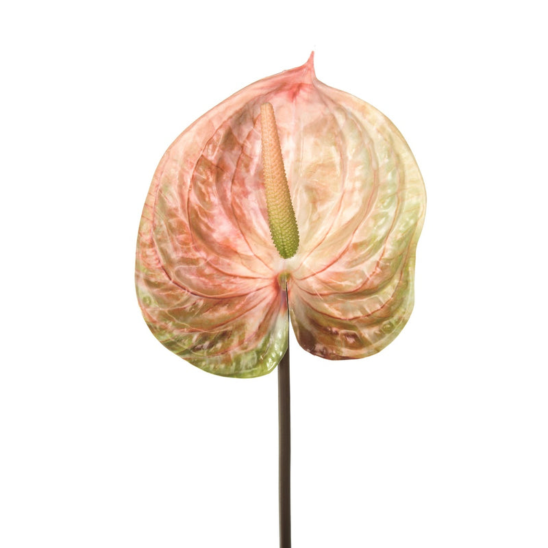 3 Pezzi • Fiore di anthurium artificiale • 70 cm