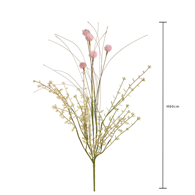 Fiore di campo con gonfrena artificiale • 60 cm