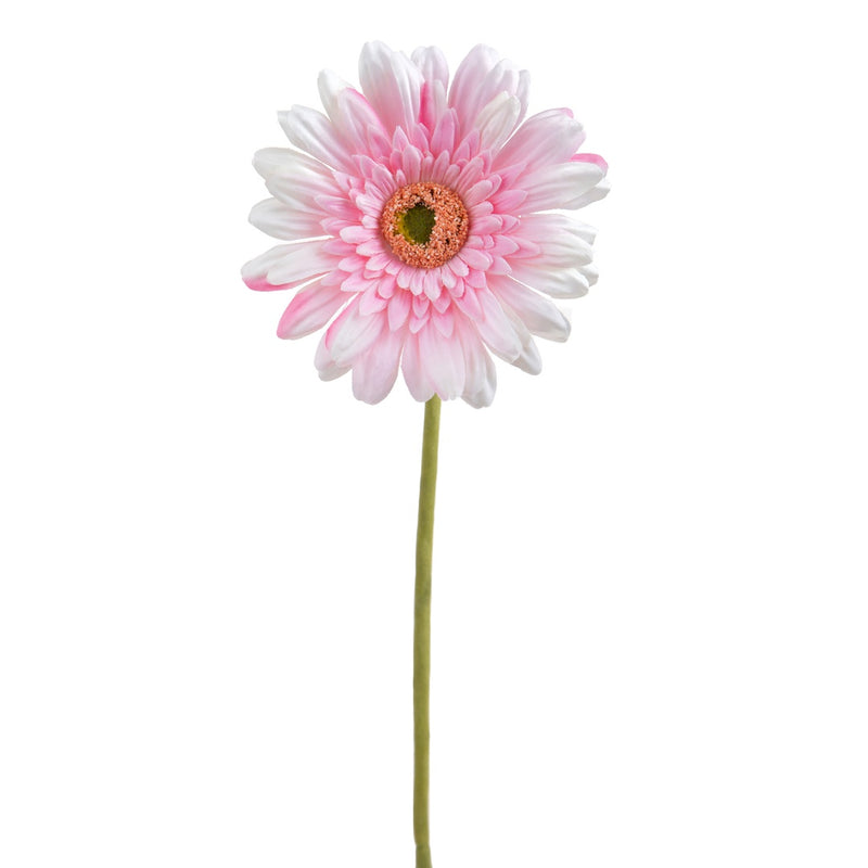 4 Pezzi • Fiore di gerbera singolo artificiale • 62 cm