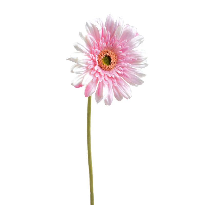 4 Pezzi • Fiore di gerbera singolo artificiale • 62 cm