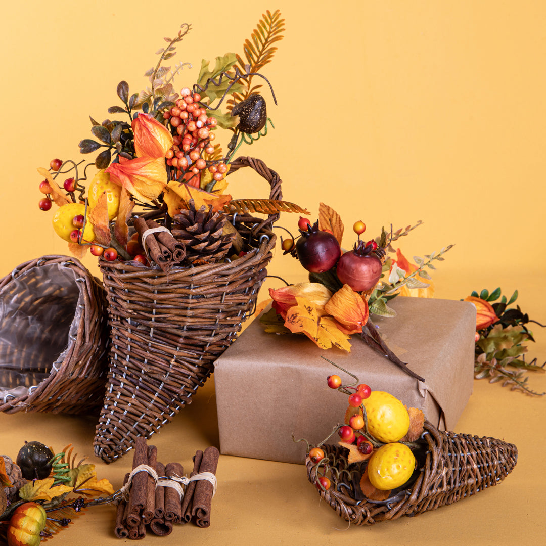 12 Pezzi • Pick con Frutta • 25 cm