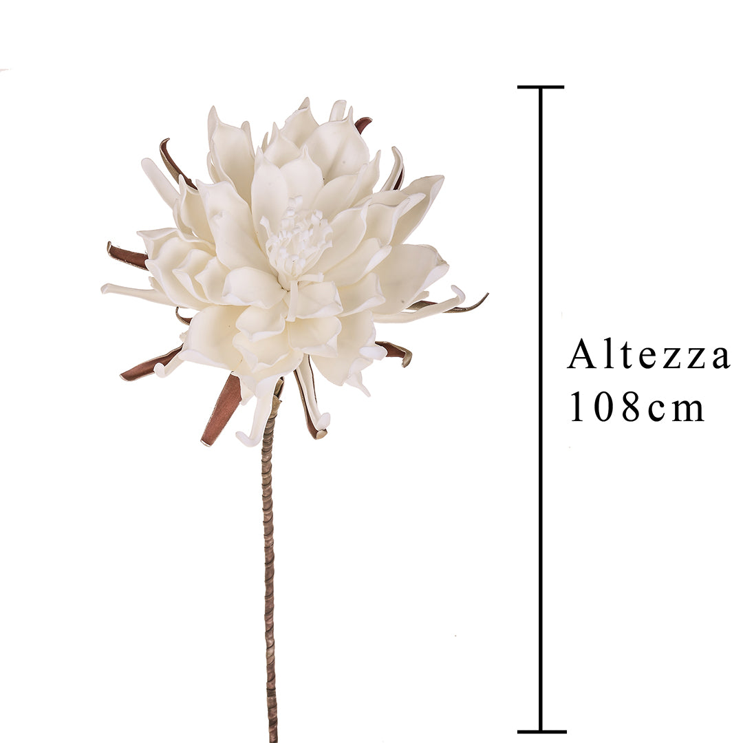 2 Pezzi • Fiore di ninfea artificiale • 108 cm