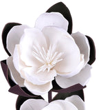 2 Pezzi • Magnolia artificiale per 2 fiori • 72 cm