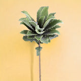 Fiore ginger in foam artificiale con foglie • 70 cm