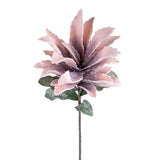 Fiore ginger in foam artificiale con foglie • 70 cm