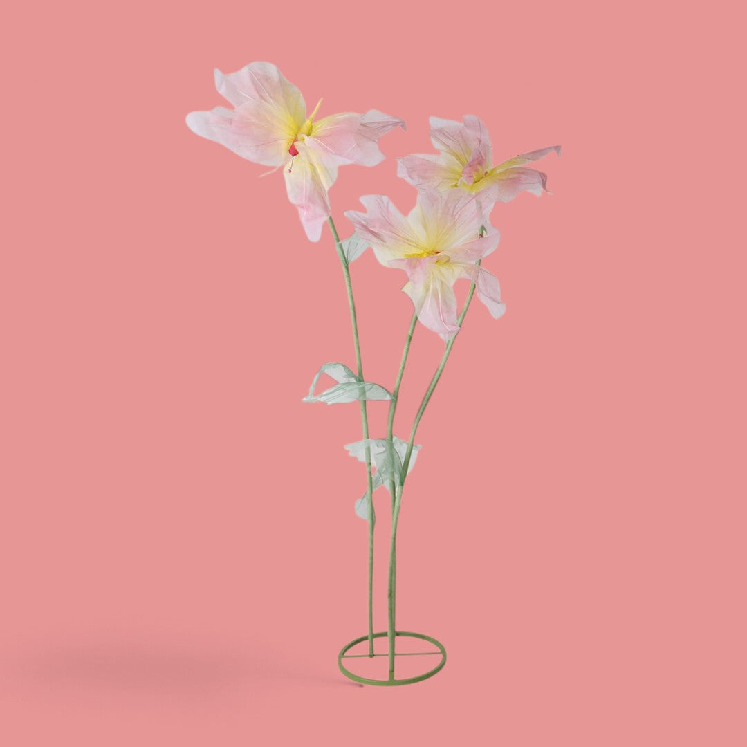 2 Pezzi • Fiore 3 Farfalle • 180 cm