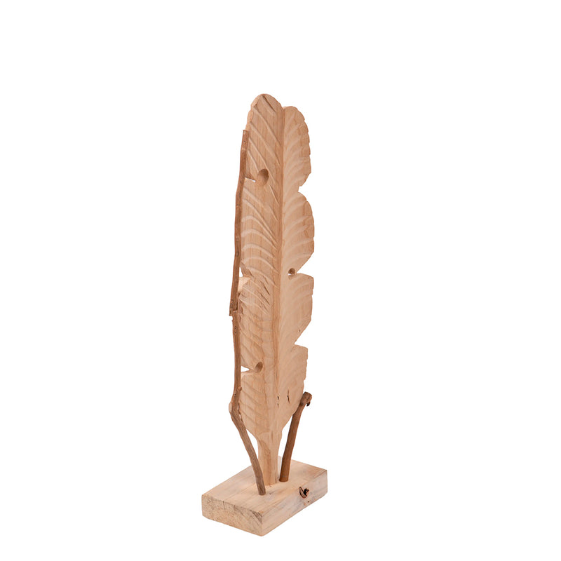 Foglia di legno verticale • 74 cm