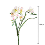 2 Pezzi • Fiore fresia artificiale 2 fiori • 63 cm