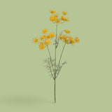 12 Pezzi • Aneto per 3 fiori •  51 cm