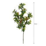 Mini Piracanta Ramo per 4 fiori • 62 cm