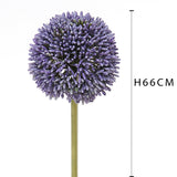 2 Pezzi • Fiore di allium artificiale • 66 cm