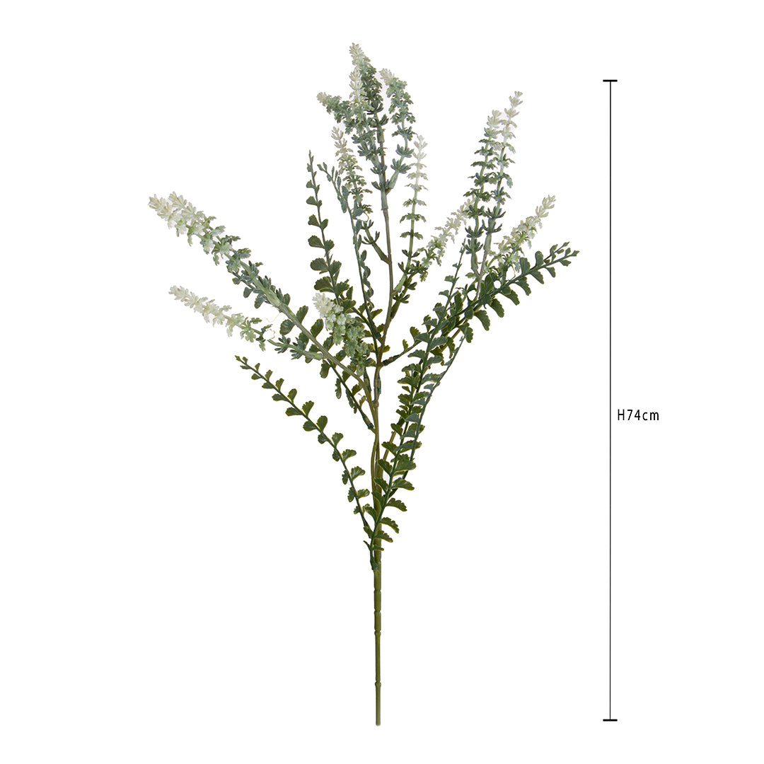 Spighetta Fiorita per 3 fiori • 74 cm