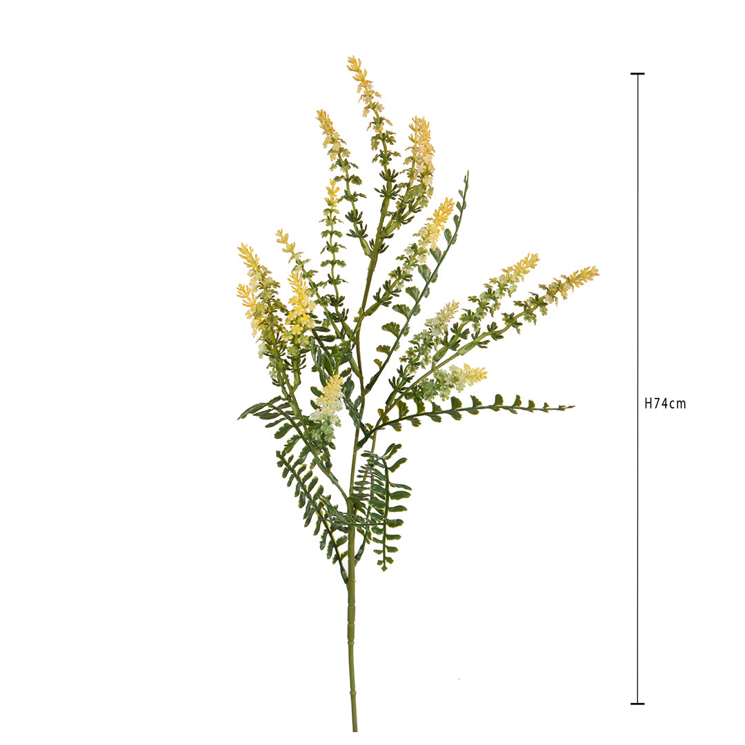 Spighetta Fiorita per 3 fiori • 74 cm