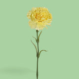 18 Pezzi • Garofano con 6 Foglie • 57 cm