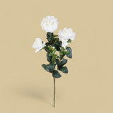 3 Pezzi • Ramo di gardenia artificiale • 70 cm