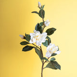 2 Pezzi • Ramo di gardenia artificiale • 81 cm