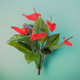 Fiore artificiale di Anthurium pianta • 56 cm