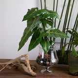 Alocasia artificiale con foglie • 50 cm