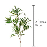 Dracena con 141 foglie artificiale •  84 cm