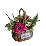 Dalie Composte In Cesto • 45 cm