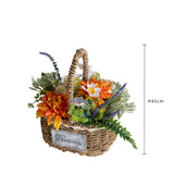 Dalie Composte In Cesto • 45 cm