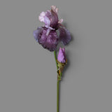 6 Pezzi • Iris con 1 fiore e 1 boccio •  79 cm