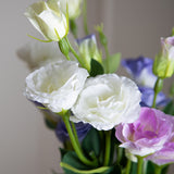 Lisianthus 2 Fiori/1 Boccio • 43 cm