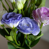 Lisianthus 2 Fiori/1 Boccio • 43 cm