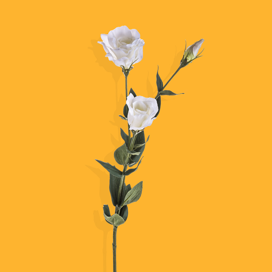 8 Pezzi • Tiny fiore con foglia artificiale • 75 cm