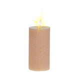 2 Pezzi •  Candela Cera con Led Fiamma  • 15 cm