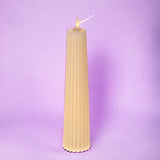 2 Pezzi • Candela con cera fiamma led • 26 cm