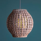 Lampadario in rattan • 30,5 cm
