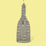 Lampadario in rattan • 63 cm