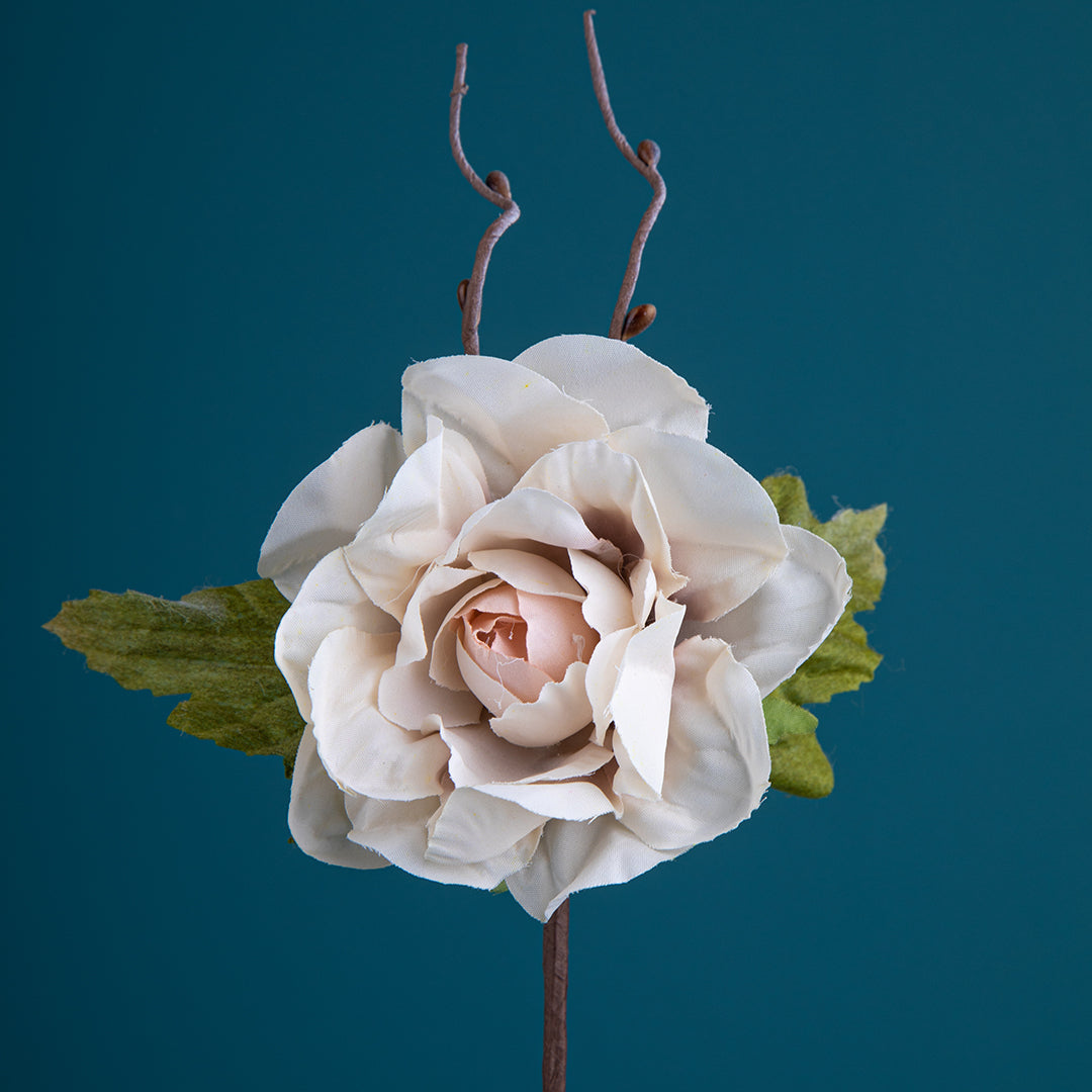 12 Pezzi • Pick fiore artificiale • 10 cm