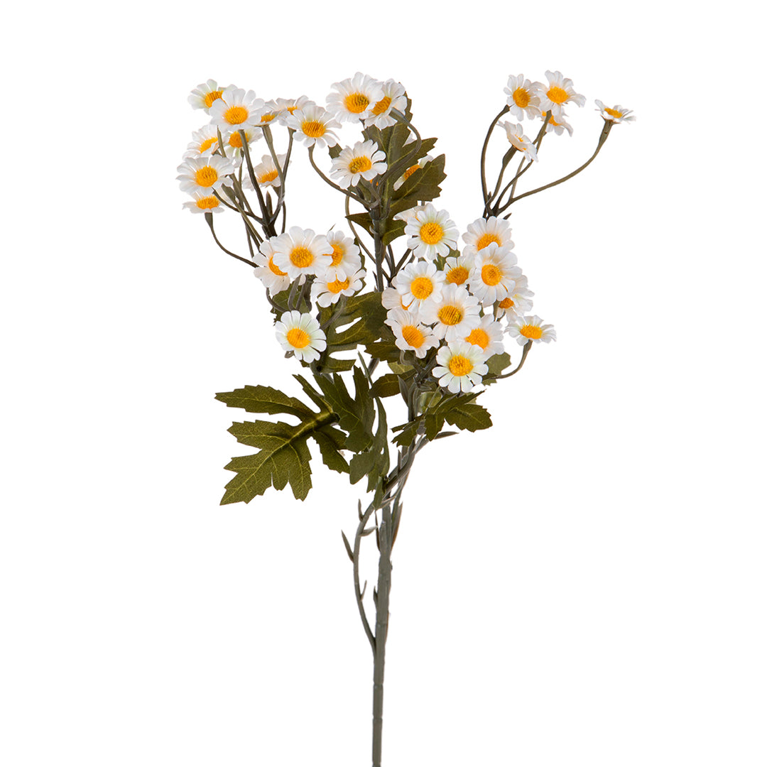 4 Pezzi • Camomilla per 6 rami artificiale • 61 cm