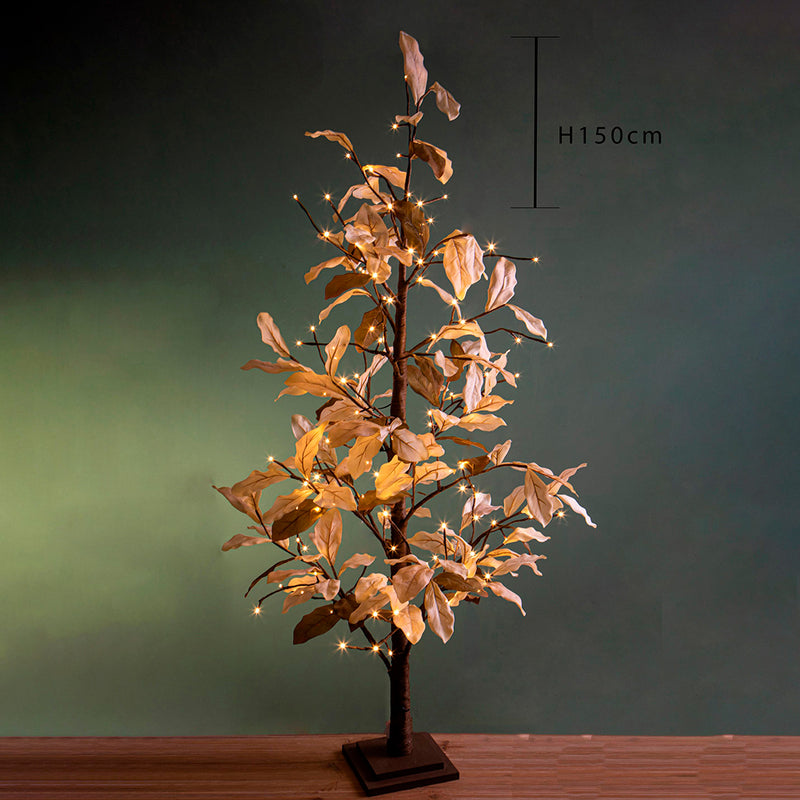 Magnolia alta con 114 led interni • 150 cm