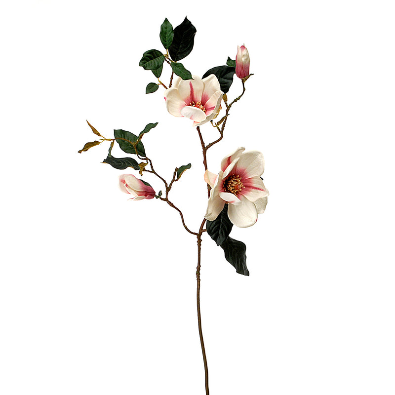 2 Pezzi • Magnolia giapponese artificiale • 86 cm