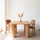 Sedia in Legno Imbottita • 78 cm