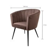 Poltrona velvet • 73 cm