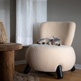 Poltrona teddy velvet • 75 cm