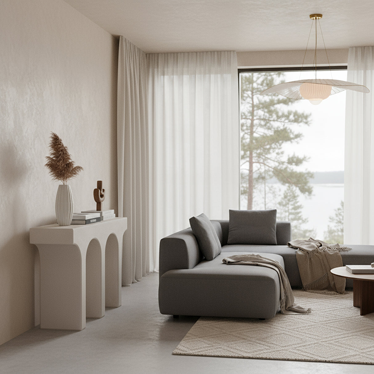 Consolle arco 120x38xh.80 cm ignifugo  • 80 cm