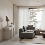 Consolle arco 120x38xh.80 cm ignifugo  • 80 cm