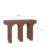 Consolle arco 120x38xh.80 cm ignifugo  • 80 cm