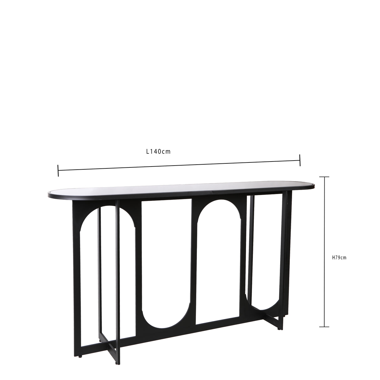 Consolle tavolo • 77 cm