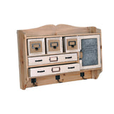 Mensola pensile con ganci • 60 cm